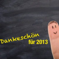 Blog_Danke für 2013
