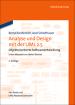 Buchcover Analyse und Design mit der UML