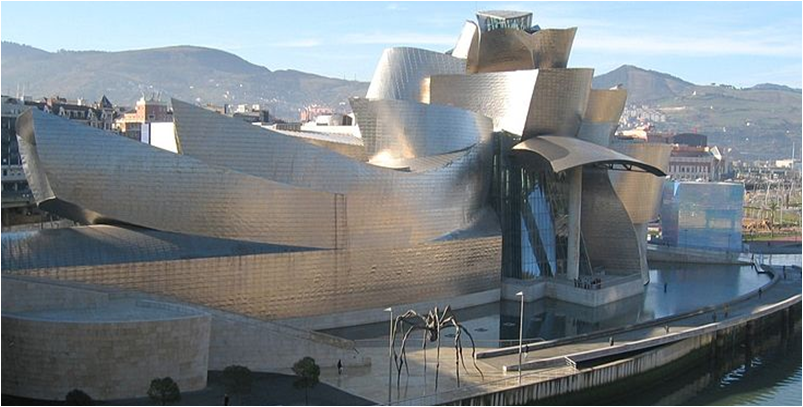 Guggenheim-bilbao-jan05“. Lizenziert unter Creative Commons Attribution-Share Alike 3.0 über Wikimedia Commons 