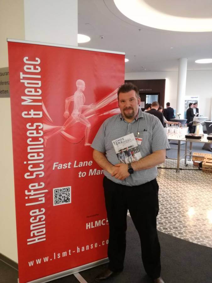 Hanse Life Science & MedTec und Georg Haupt von oose oose-Trainer Georg Haupt auf der Hanse Life Sciences & MedTec