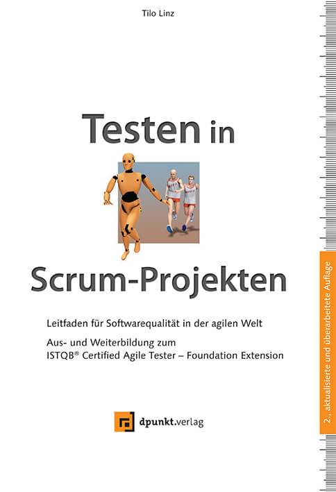 Buchcover Testen in Scrum-Projekten
