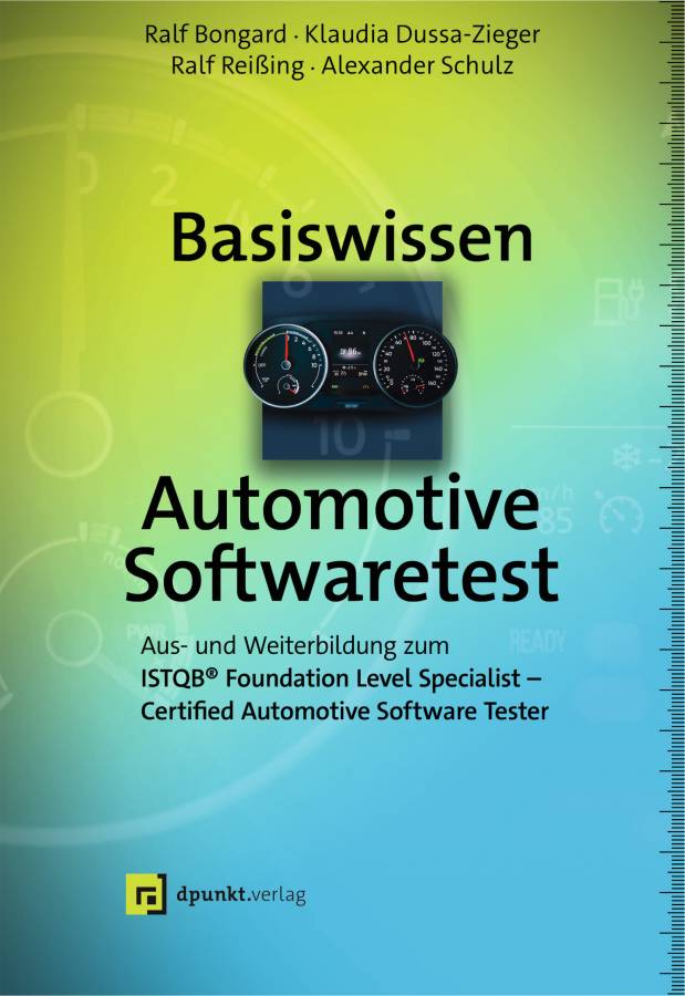 Buchcover Basiswissen Automotive Softwaretest